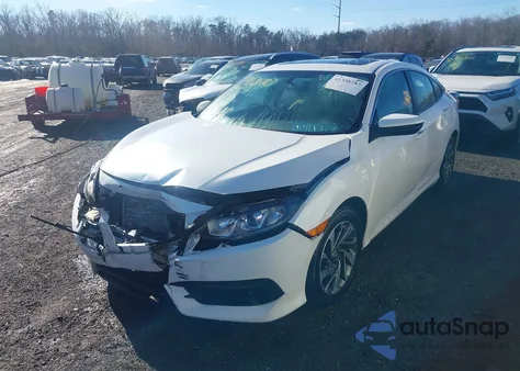 2017 Honda Civic Ex from USA, damaged, VIN 19XFC2F76HE211871